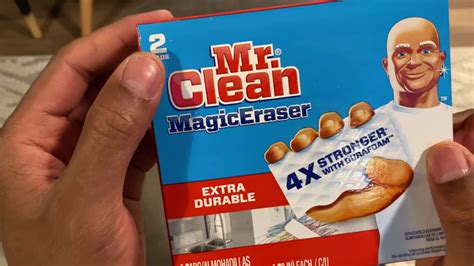 Mr clean magic eraser and dawn stain remover